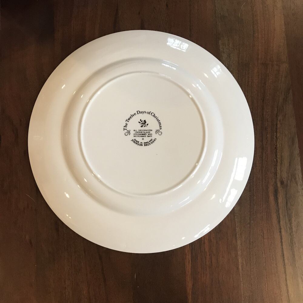 Johnson Brothers 12 Days Of Christmas Single Dinner Plate 10-1/4” Excellent - Picture 6 of 7